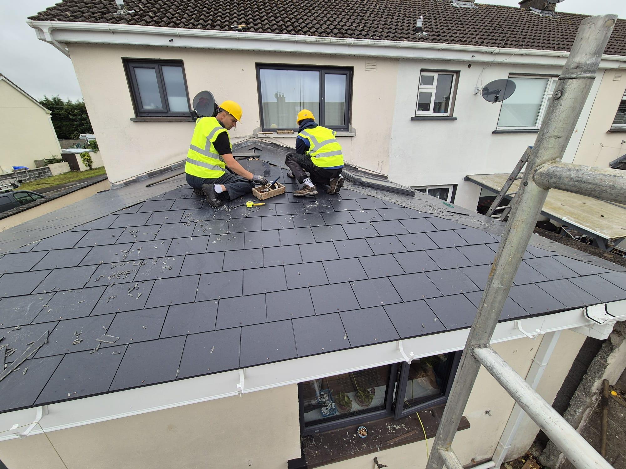 New roof installation on a Dublin home by MC Roofing
