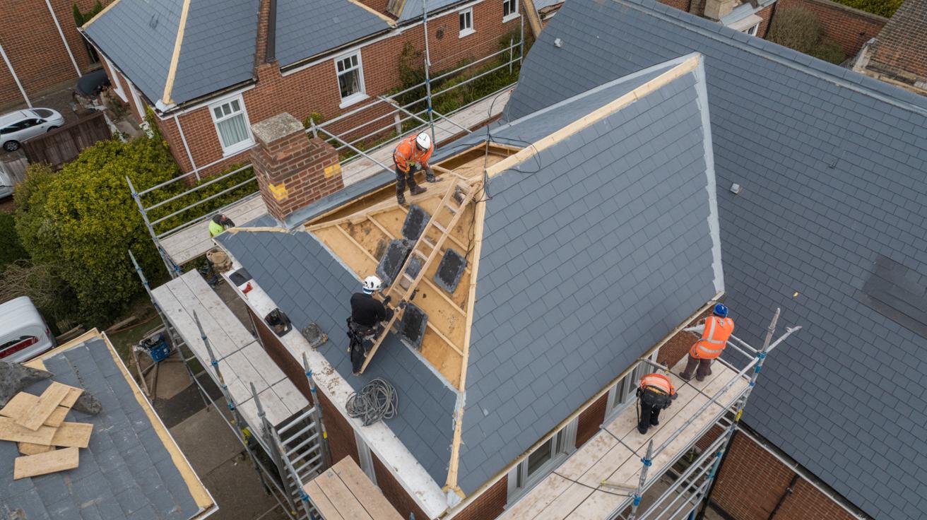 New roof installation by MC Roofing in Dublin